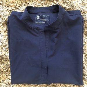 Like new, FIG RAFAELA SCRUB TOP size L